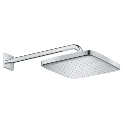 Cайт компанії Аква-Дім::Душ верхнiй з кронштейном GROHE Tempesta Cube 250