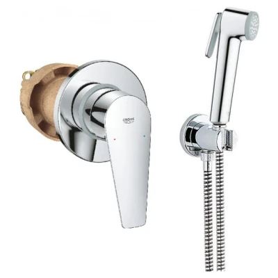 Cайт компанії Аква-Дім::Набiр гiгієнічного душу GROHE BauEdge New з Tempesta-F