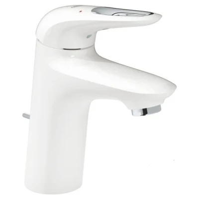 Cайт компанії Аква-Дім::Змішувач для раковини GROHE Eurostyle S-size білий одноважільний