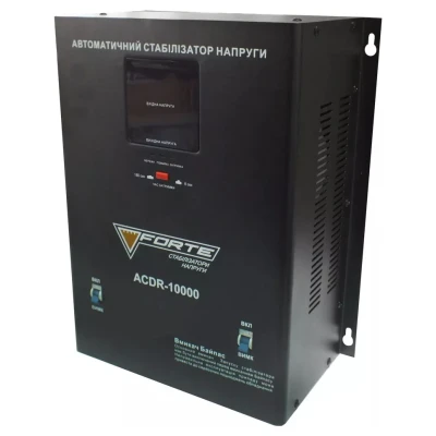 Cайт компанії Аква-Дім::Стабілізатор напруги релейний FORTE ACDR-10kVA NEW, релейного типу, вхідна напруга 100-260В