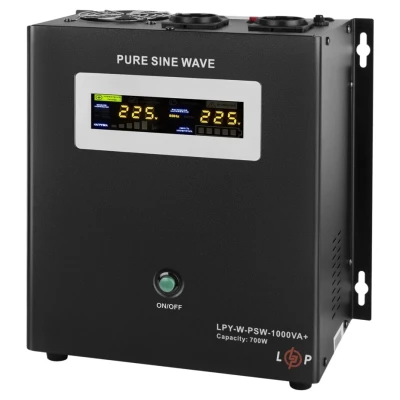 Cайт компанії Аква-Дім::Джерело БЖ Logic Power LPY-W-PSW-1000VA+(700) 10/20 12 V