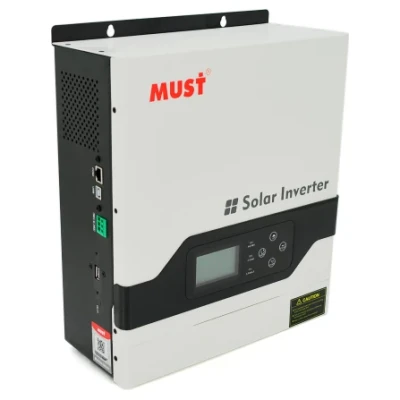 Cайт компанії Аква-Дім::Гібридний інвертор MUST PV18-3024VPM, 3000W, 24V, ток заряда 20/30A, 160-275V, MPPT (60А, 145 Vdc)