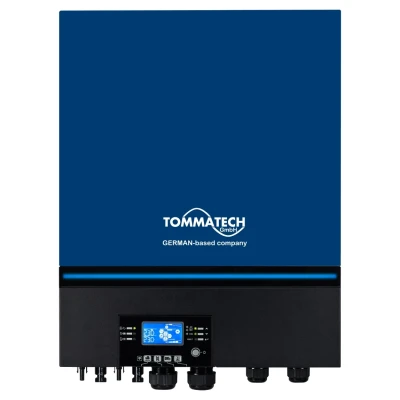 Cайт компанії Аква-Дім::Гібридний інвертор TOMMATECH 3.6kW HV 24V ток заряда 80А MPPT(120-450)