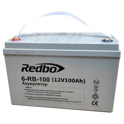 Cайт компанії Аква-Дім::Акумуляторна батарея REDBO 6-RB-100 12V 100Ah