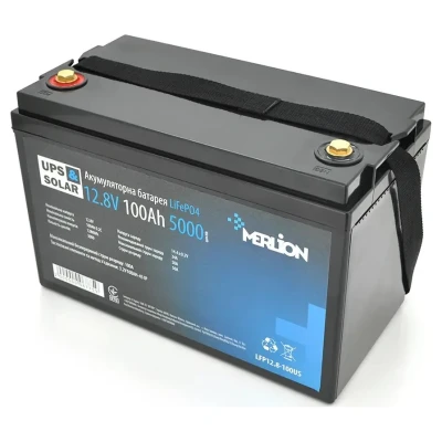 Cайт компанії Аква-Дім::Акумуляторна батарея MERLION LiFePO4 12.8V 100AH