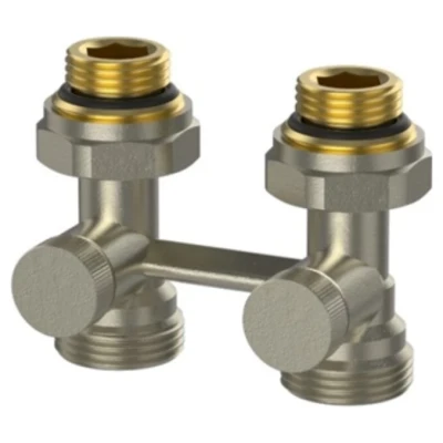 Cайт компанії Аква-Дім::Вузол нижнього підключення ASG 1/2"x3/4" прямий вентильний (10/60)