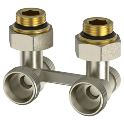 Cайт компанії Аква-Дім::Вузол нижнього підключення ASG 1/2"x3/4" кутовий вентильний (10/60)