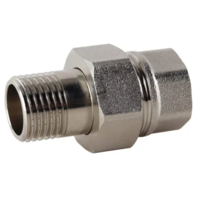 Cайт компанії Аква-Дім::Згін-американка ASG 1/2" нікель (1/180)