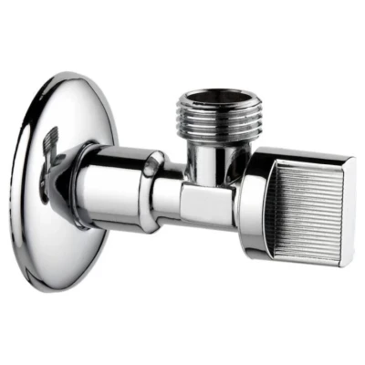 Cайт компанії Аква-Дім::Кран кутовий підключення приладів ASG 1/2"x1/2" (1/100)