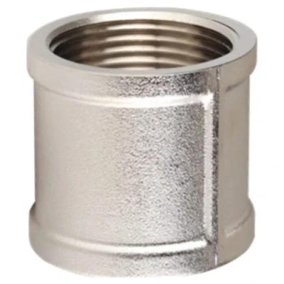 Cайт компанії Аква-Дім::Муфта ASG 3/4"  нікель (5/200)