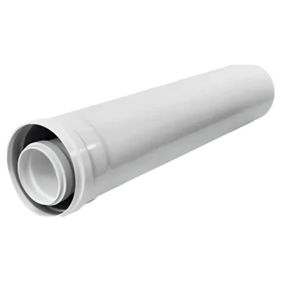 Cайт компанії Аква-Дім::Подовжувач коаксіальний конденсаційний ANTKALIP 60/100 0,5м