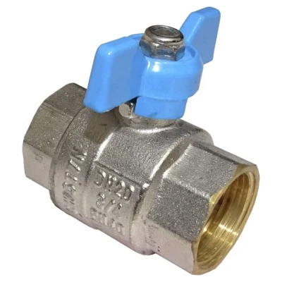 Cайт компанії Аква-Дім::Кран кульовий KARRO Valves 3/4 ВВ вода
