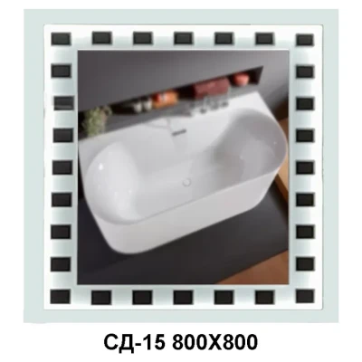 Cайт компанії Аква-Дім::Дзеркало світлодіодне СД-15 800/800