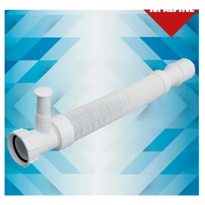 Cайт компанії Аква-Дім::Труба розтяжна MCALPINE 11/2*40/50 1м,з підключенням пральнної машини