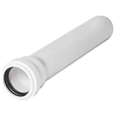 Cайт компанії Аква-Дім::З'єднання AQUER WC пряме, біле L-250mm