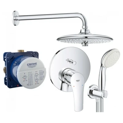 Cайт компанії Аква-Дім::Душовий комплект GROHE Eurosmart New з Euphoria 260