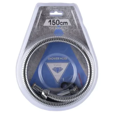 Cайт компанії Аква-Дім::Шланг душовий TOPAZ TSH-6004 150 см