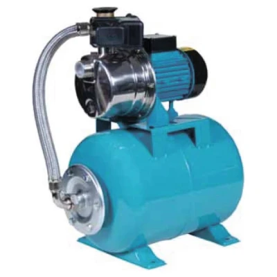 Cайт компанії Аква-Дім::Станція LEO 0.8кВт Hmax 40м Qmax 60л/хв (самовсм. насос нерж) 24л нерж