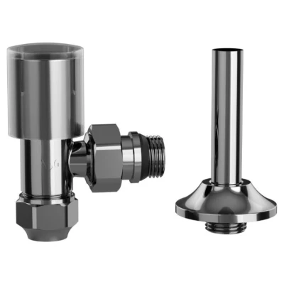 Cайт компанії Аква-Дім::Кран радіаторний ASG SMART 1/2" верхній Chrome