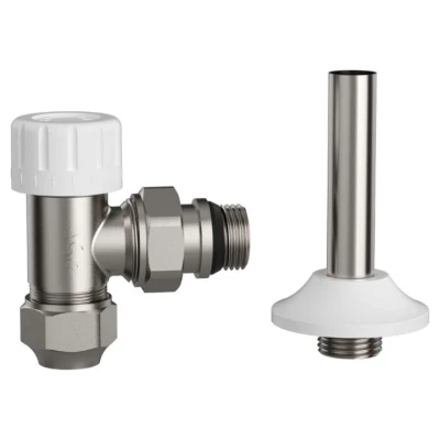 Cайт компанії Аква-Дім::Кран радіаторний ASG SMART 1/2" кутовий термостатичний