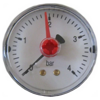 Cайт компанії Аква-Дім::Манометр аксіальний ARTHERMO MA200/P, 1/4" (Ø63 мм, 0-4 бар) задній вихід