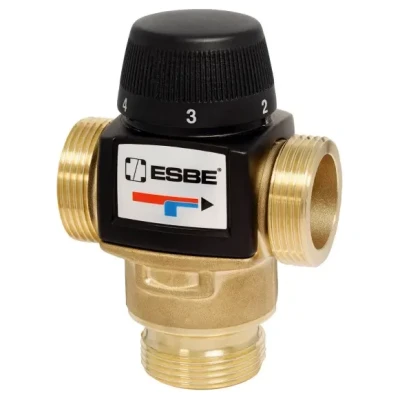 Cайт компанії Аква-Дім::Клапан термостатичний ESBE VTA 572 1 1/4"З 30-70°C kvs 4,8 для теплої підлоги