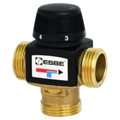 Cайт компанії Аква-Дім::Клапан термостатичний ESBE VTA 572 1 1/4"З 20-55°C kvs 4,8 для теплої підлоги