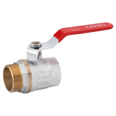 Cайт компанії Аква-Дім::Кран кульовий KARRO Valves 1"1/2 ЗВ вода