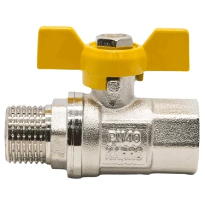 Cайт компанії Аква-Дім::Кран кульовий KARRO 1/2" ЗВ газ