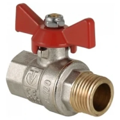 Cайт компанії Аква-Дім::Кран кульовий KARRO Standard+ 1/2" ЗВ вода