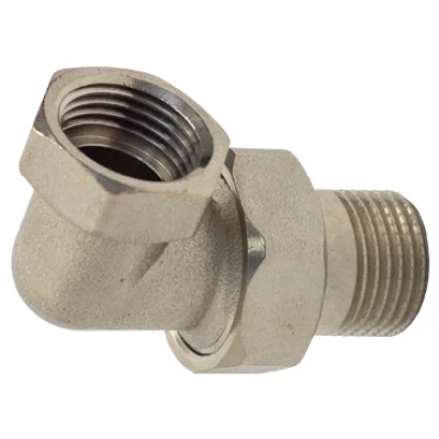 Cайт компанії Аква-Дім::Американка кутова KARRO 3/4" хром