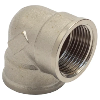 Cайт компанії Аква-Дім::Коліно KARRO 3/4" ВВ хром