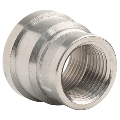 Cайт компанії Аква-Дім::Муфта редукційна KARRO 3/4"х1/2" хром