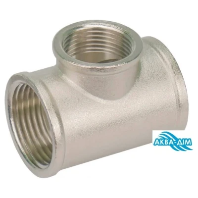 Cайт компанії Аква-Дім::Трійник KARRO 1"х3/4"х1"ВВВ хром