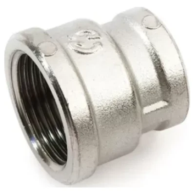 Cайт компанії Аква-Дім::Муфта редукційна KARRO 1"x1/2" хром