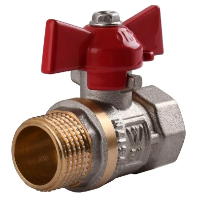 Cайт компанії Аква-Дім::Кран кульовий КАRRО Valves 3/4" ЗВ вода