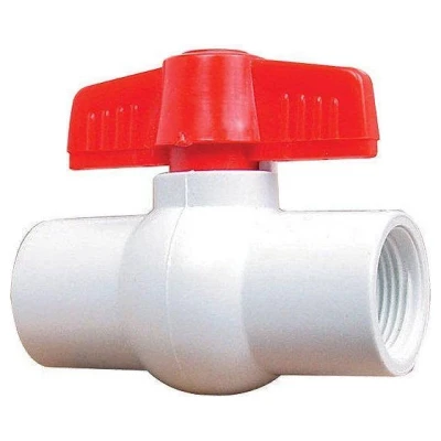 Cайт компанії Аква-Дім::Кран різьбовий пластиковий 3" ВВ