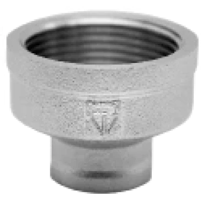 Cайт компанії Аква-Дім::Муфта редукційна HLV 1 1/4"х1/2" нікель