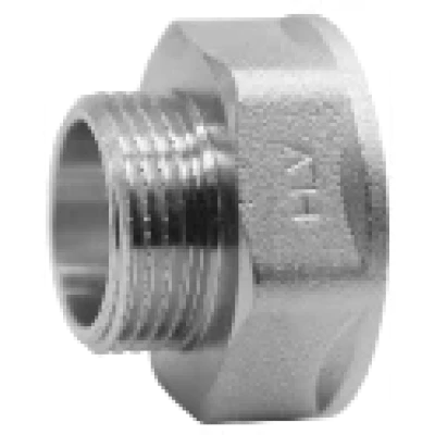 Cайт компанії Аква-Дім::Перехід HLV 1 1/4"Вх1/2"З нікель