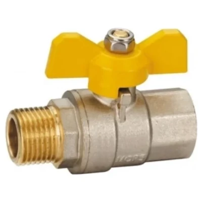 Cайт компанії Аква-Дім::Кран кульовий KARRO Valves 1/2" ЗВ газ