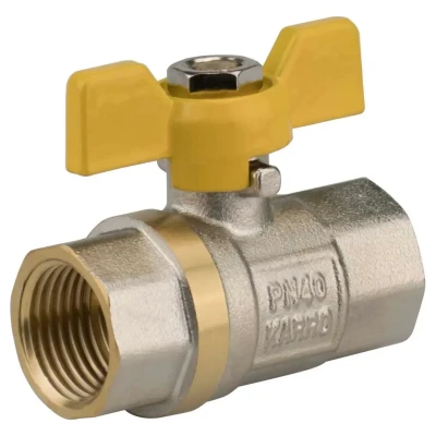 Cайт компанії Аква-Дім::Кран кульовий KARRO Valves 3/4 ВВ газ