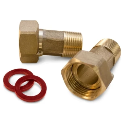 Cайт компанії Аква-Дім::Штуцер для лічильника GROSS 1/2"х3/4" (пара)