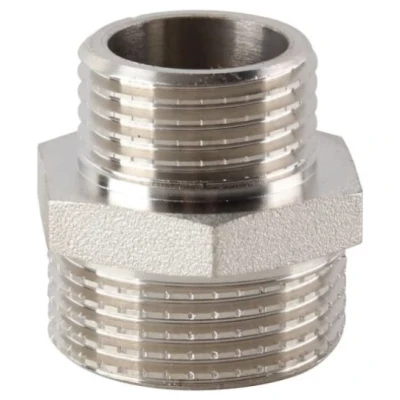 Cайт компанії Аква-Дім::Перехід REIGER 1/2"Вх1/4"З нікель (10/800)