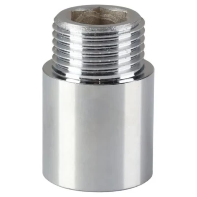 Cайт компанії Аква-Дім::Подовжувач REIGER 1/2" 10 мм хром (80/500)