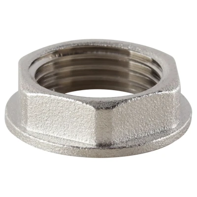 Cайт компанії Аква-Дім::Контргайка ASG 1/2"  нікель (10/1200)