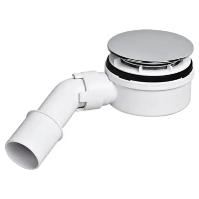 Cайт компанії Аква-Дім::Сифон для піддону MCALPINE 40/50 d90mm h60mm з сухим затвором