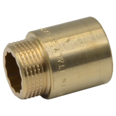 Cайт компанії Аква-Дім::Подовжувач PATTARONI 3/4" 25мм латунь