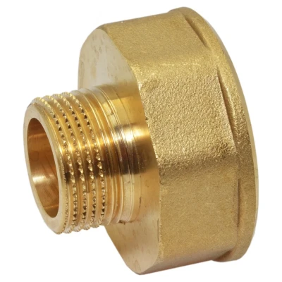 Cайт компанії Аква-Дім::Перехід PATTARONI 3/4"З х 1 1/4" В латунний під ключ