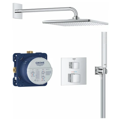 Cайт компанії Аква-Дім::Набір для душу GROHE Grohtherm Сubel 310