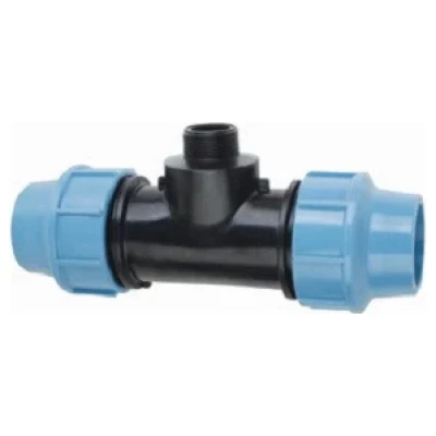 Cайт компанії Аква-Дім::Трійник SantehPlast ПЕ 50x11/4"x50 зовнішня різьба (3/21)